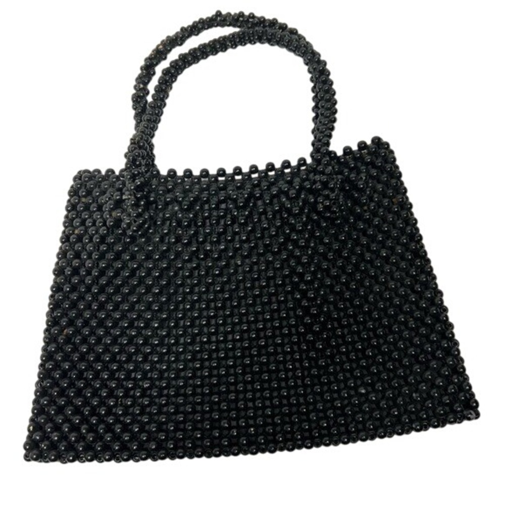 Black Beaded Purse